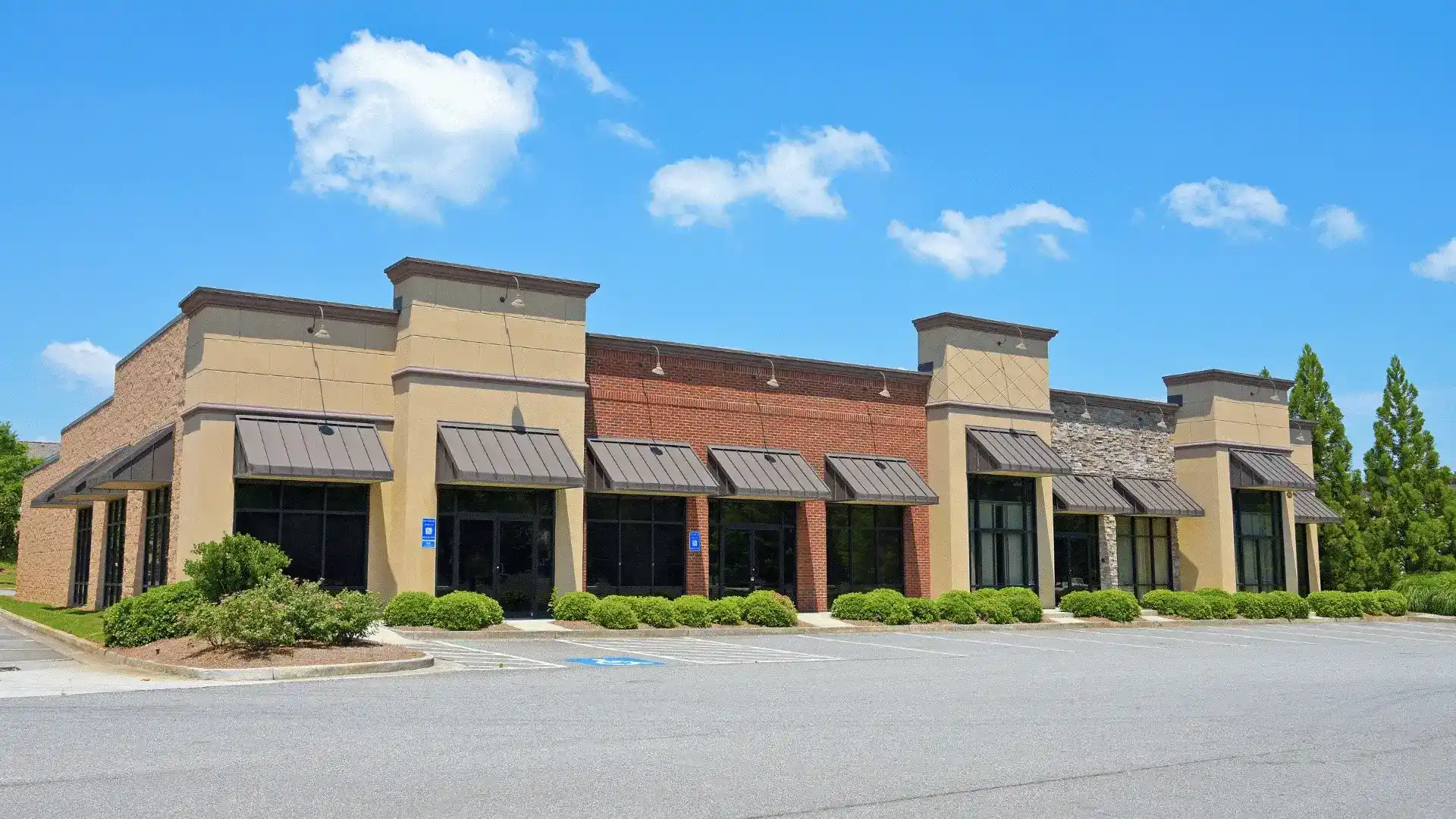 New retail space designed for high customer traffic